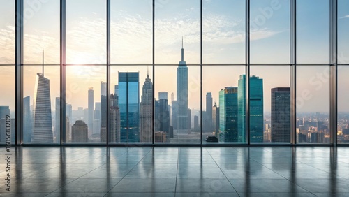Sunrise Cityscape View from...