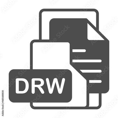 DRW Format Vector Icon