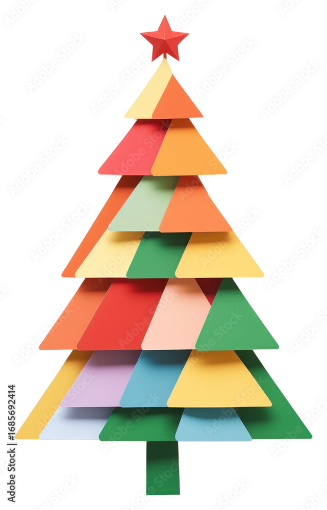 Fototapeta premium PNG Christmas paper celebration decoration.
