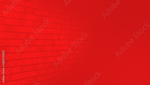 3D Red color tiles moving slowly geometrical empty space futuristic background