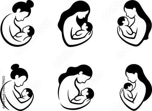 Mother's Embrace" Vector Bundle