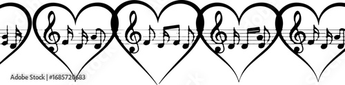 Melody & Love – Musical Heart Design" Bundle