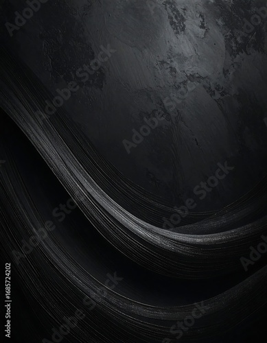 Dark, textured, abstract design