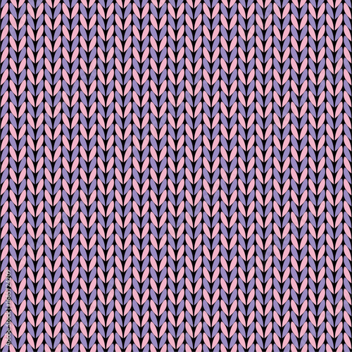 Knitted background pattern wallpaper knitting decorative print handmade textile knitting handiwork	