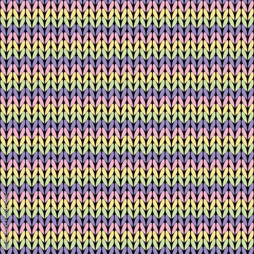 Knitted background pattern wallpaper knitting decorative print handmade textile knitting handiwork	