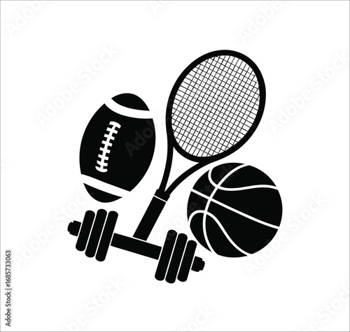Badminton player silhouette set creative vector pack for t shirt poster and graphic design