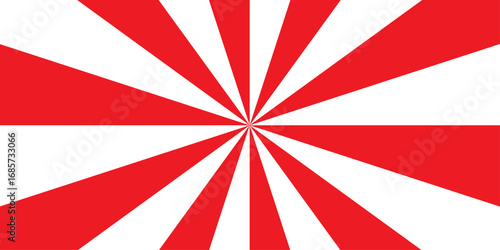 Vector illustration sun ray sunbeam vintage texture. Gradient bright sunrise isolated glow striped. Party invitation, carnival circus ticket ray pattern, stripped vector background. Vintage poster 