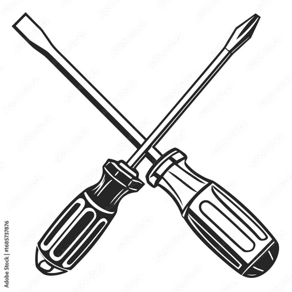 Fototapeta premium set of screwdrivers