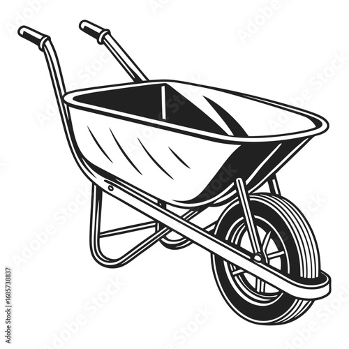 wheelbarrow with wheels