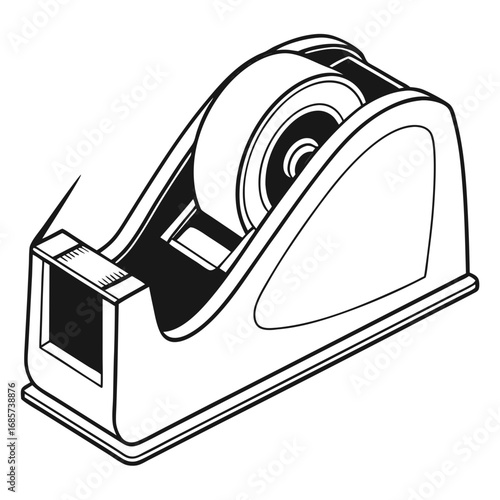 vector illustration of electric iron