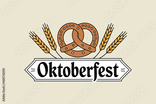 Oktoberfest pretzel beer festival wheat celebration bavaria germany autumn food