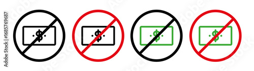 Stop Corruption icon set in black filled and outlined style. suitable for UI designs