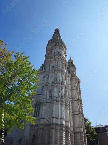 Tour abbatiale de Saint-Amand-les-Eaux, Hainaut, Nord, Hauts-de-France