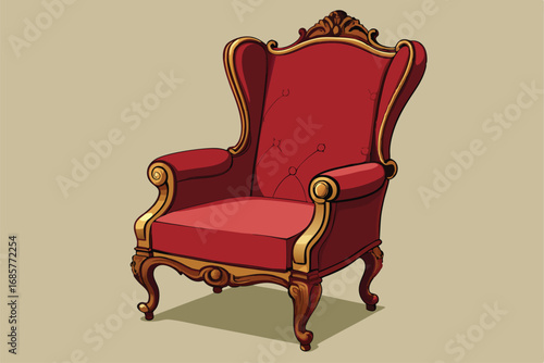 Mystical Armchair That Grants Wishes in an Enchanted Room Setting