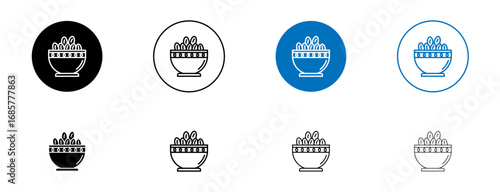 Iftar meal ramadan icons set. vector illustration
