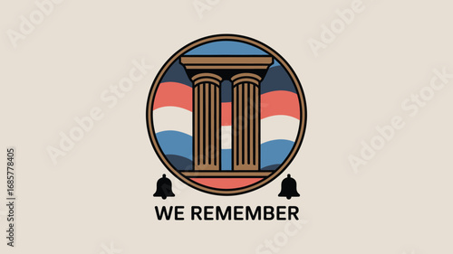 We remember memorial tribute remembrance never forget patriotic honor respect