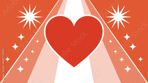 Heart love romance valentine affection passion feelings emotion care symbol art