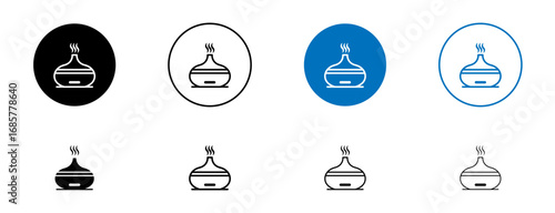 Diffuser icons set. vector illustration