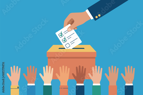 Election vote ballot democracy government political choice voting rights freedom box