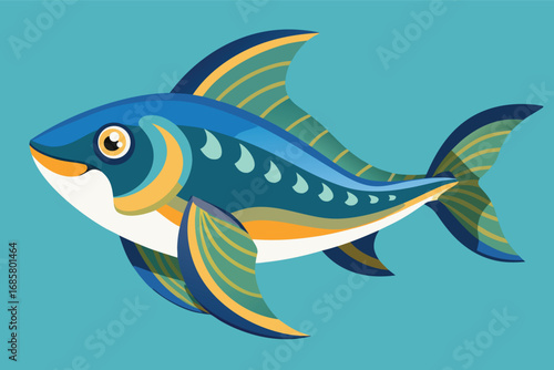 Colorful fish swimming in a vibrant aquatic environment