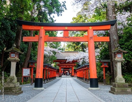 Japanese Shrine Torii Gate