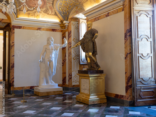 Interior del Palacio Real de La Granja de San Ildefonso, La Granja de San Ildefonso, Segovia, Castilla y León, España