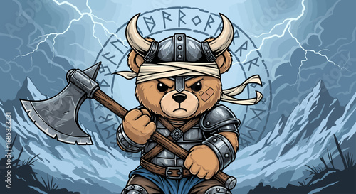 Viking Valor A Bear Warrior's Saga