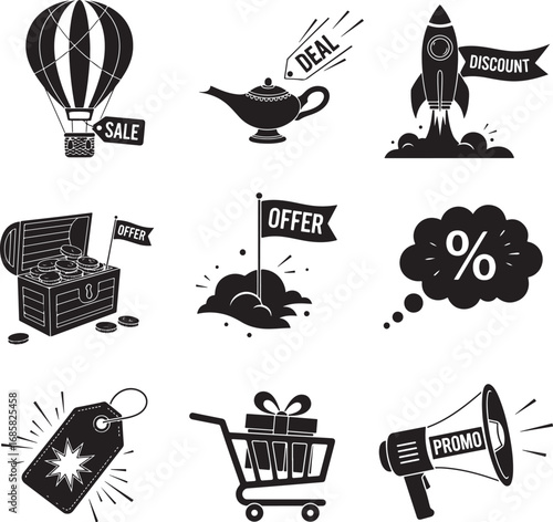 Promotional Icons Set