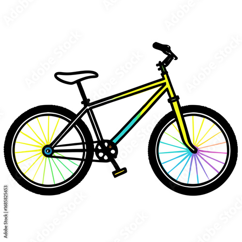 bicycle vector illustration