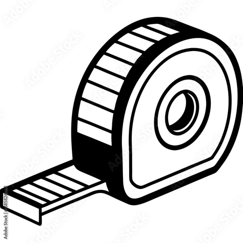 illustration of a film projector