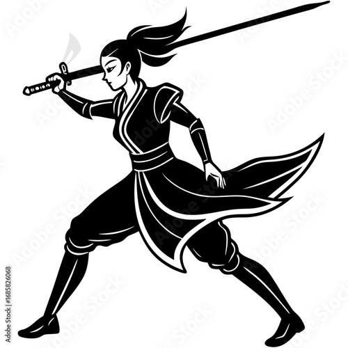 knight with sword