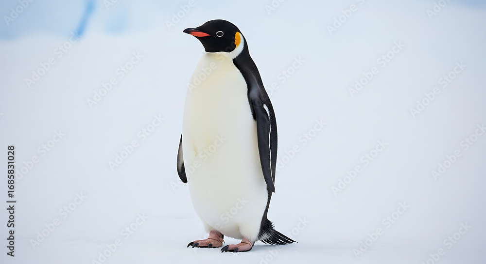 Obraz premium penguin on the beach