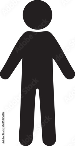 Male WC Sign Symbol Restroom Icon Vector