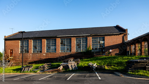 old abandoned workhouse