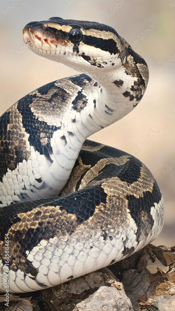 Fototapeta premium Close-up of a snake (2)