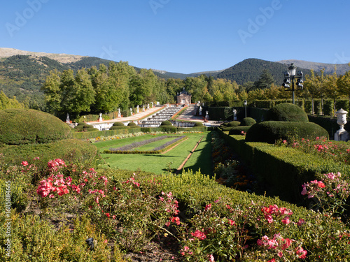 Jardines del Palacio Real de La Granja de San Ildefonso, La Granja de San Ildefonso, Segovia, Castilla y León, España