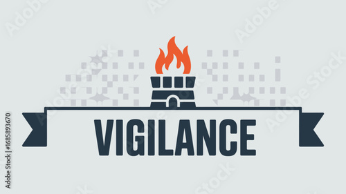 Vigilance security protection awareness caution guard watchfulness alertness safety