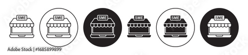 SME Icon collection for ui on white background
