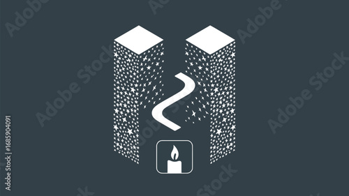 Stars path candle light hope guidance future journey inspiration faith dream