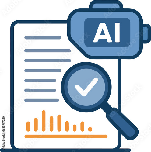 AI-powered plagiarism detector hecking essay Illustration