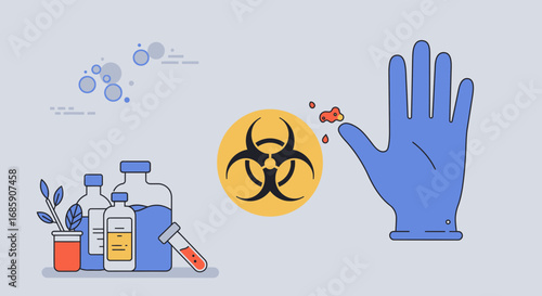 Protect yourself from biohazards with proper safety equipment and scientific research equipment