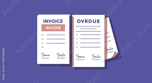 Managing finances and overdue payments with clarity and professional organization