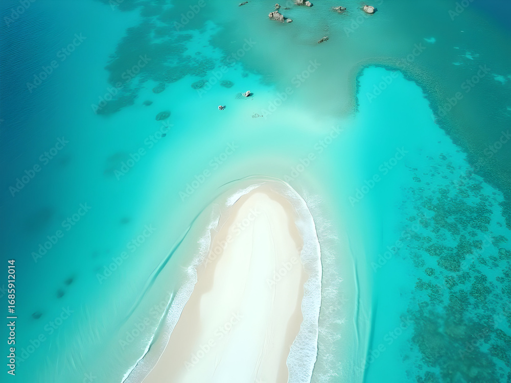 Fototapeta premium Holidays paradise beach resort