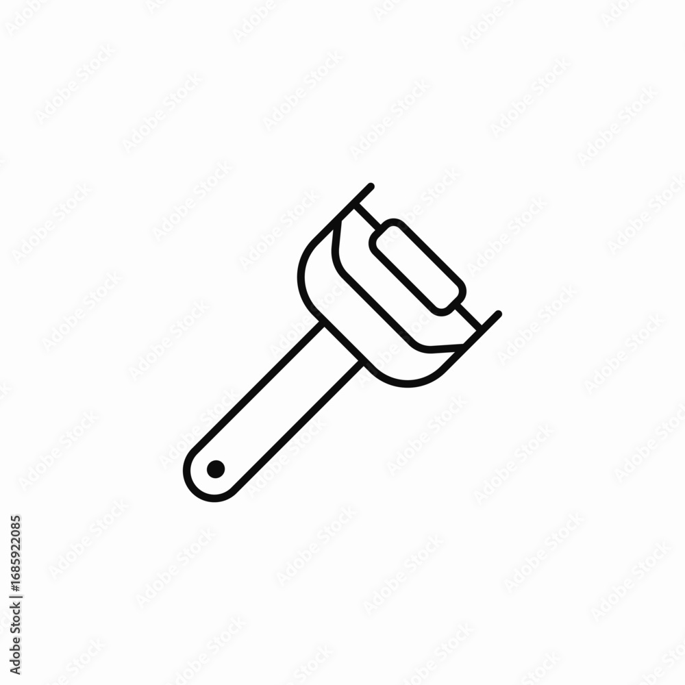 kitchen peeler icon sign vector kitchen peeler icon sign vector