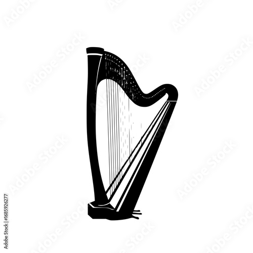 The Majestic Harp A Timeless Musical Instrument of Enchanting Sound