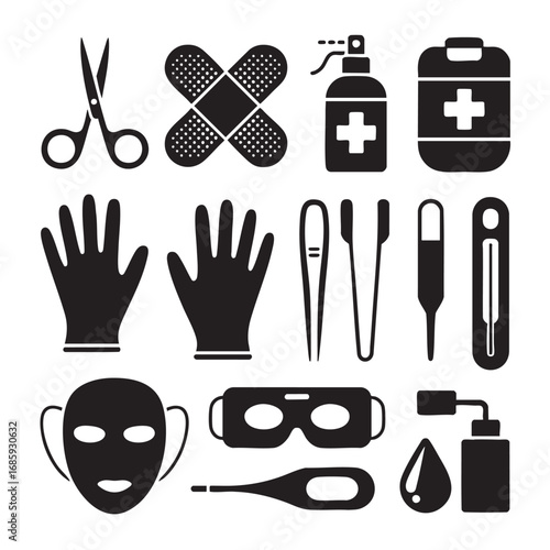 First Aid Kit Icons