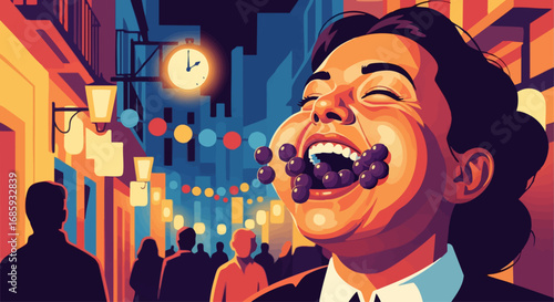 Spain's 12 Grapes of Luck New Year Tradition