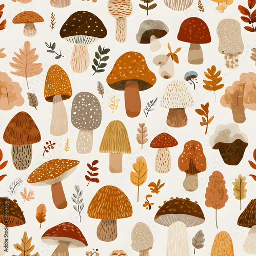 PATTERN CARTADA PARATI FUNGHI 2 