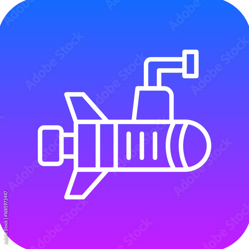 Submarine Vector Icons