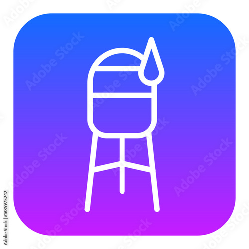 Water Tower Vector Icons
